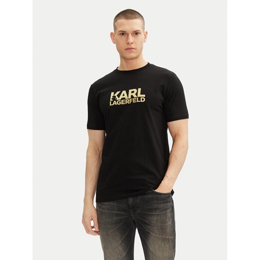KARL LAGERFELD T-Shirt 755087 552235 Czarny Regular Fit Karl Lagerfeld XXL MODIVO