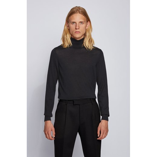 Boss Golf Musso-P 50392083 Czarny Slim Fit ze sklepu MODIVO w kategorii Swetry damskie - zdjęcie 182733424