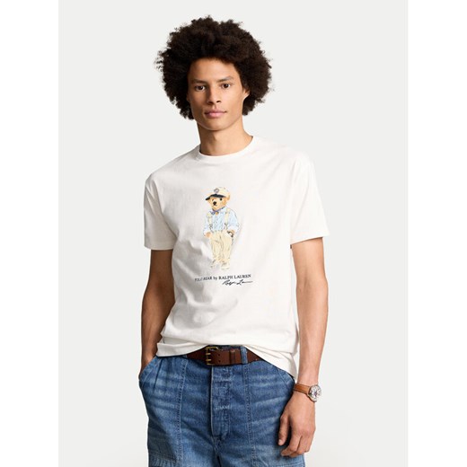 Polo Ralph Lauren T-Shirt 710854497037 Biały Regular Fit Polo Ralph Lauren XXL MODIVO
