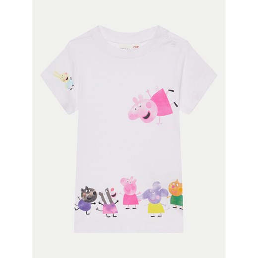 Coccodrillo T-Shirt WC4143204LGD Biały Regular Fit ze sklepu MODIVO w kategorii Bluzki dziewczęce - zdjęcie 182733511