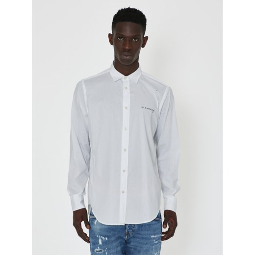 Richmond X Koszula Liddo UMP24230CA Biały Slim Fit ze sklepu MODIVO w kategorii Koszule męskie - zdjęcie 182733532