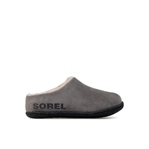Sorel Kapcie Youth Lanner Ridge™ II NY3926 Szary ze sklepu MODIVO w kategorii Kapcie dziecięce - zdjęcie 182733690