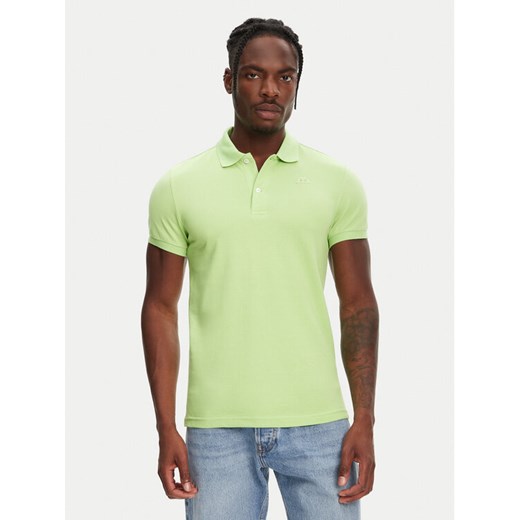 Robe di Kappa Polo William 6006170 Zielony Slim Fit ze sklepu MODIVO w kategorii T-shirty męskie - zdjęcie 182733691