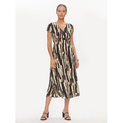 DKNY Sukienka letnia D2A4B384 Czarny Regular Fit ze sklepu MODIVO w kategorii Sukienki - zdjęcie 182733713