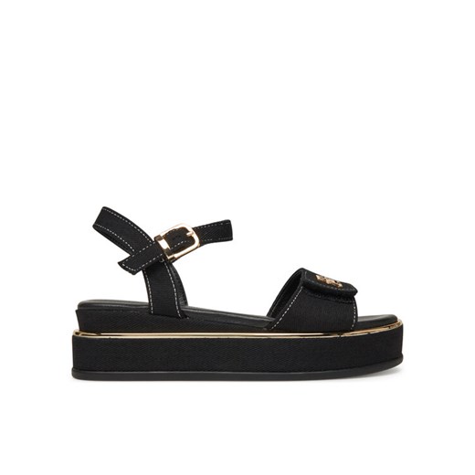 Tommy Hilfiger Sandały T3A2-33788-1828 S Czarny Tommy Hilfiger 36 MODIVO