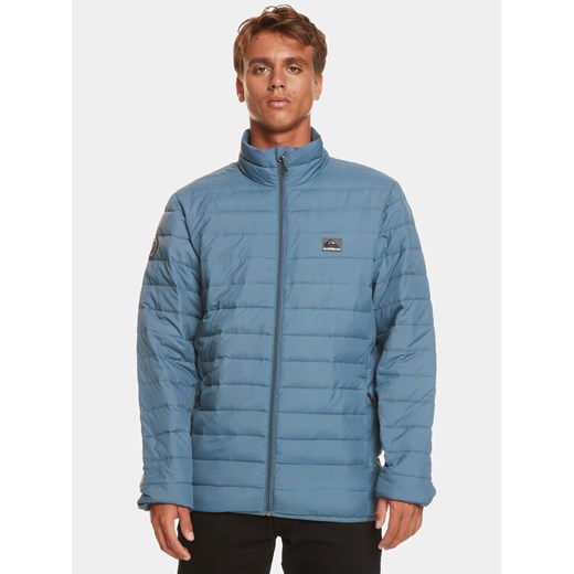 Quiksilver Kurtka przejściowa Scaly Fz Jckt EQYJK04007 Niebieski Regular Fit ze sklepu MODIVO w kategorii Kurtki męskie - zdjęcie 182733791