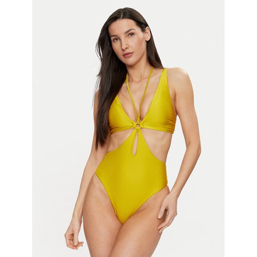 Hunkemöller Strój kąpielowy Nice 204852 Żółty ze sklepu MODIVO w kategorii Stroje kąpielowe - zdjęcie 182733834