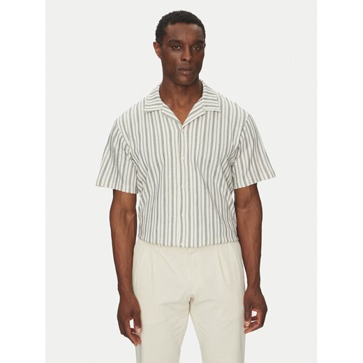 Jack&Jones Koszula Bluleo 12275085 Beżowy Relaxed Fit ze sklepu MODIVO w kategorii Koszule męskie - zdjęcie 182734012