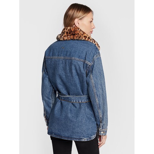 Liu Jo Kurtka jeansowa UF2112 D4746 Niebieski Regular Fit ze sklepu MODIVO w kategorii Kurtki damskie - zdjęcie 182734040