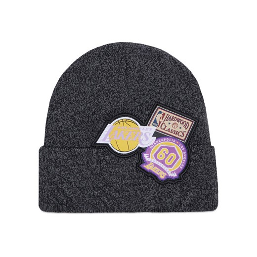 Mitchell & Ness Czapka Logo Patch HCFK4341 Czarny ze sklepu MODIVO w kategorii Czapki zimowe męskie - zdjęcie 182734050