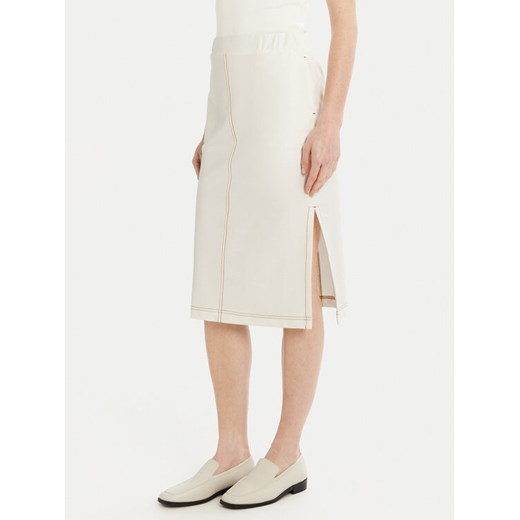 Max Mara Leisure Spódnica Otto 2516771017 Biały Regular Fit ze sklepu MODIVO w kategorii Spódnice - zdjęcie 182734051