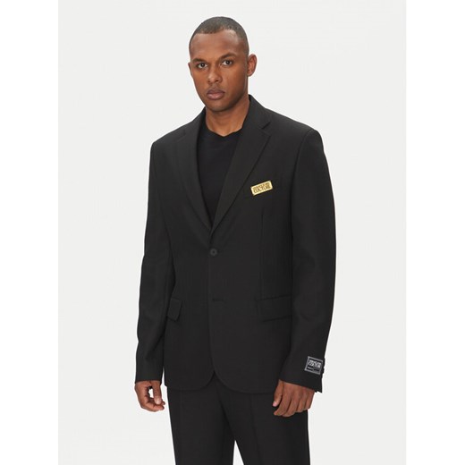 Versace Jeans Couture Marynarka 78GAQ704 Czarny Slim Fit ze sklepu MODIVO w kategorii Marynarki męskie - zdjęcie 182734061