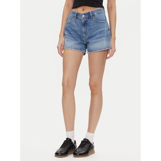 HUGO Szorty jeansowe Gimusa_B 50540565 Niebieski Relaxed Fit ze sklepu MODIVO w kategorii Szorty - zdjęcie 182734120