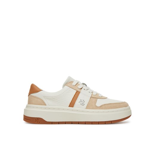 LAUREN RALPH LAUREN Sneakersy 802967037001 Biały ze sklepu MODIVO w kategorii Buty sportowe damskie - zdjęcie 182734154