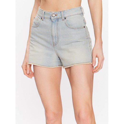 TWINSET Szorty jeansowe 231TT2413 Niebieski Regular Fit ze sklepu MODIVO w kategorii Szorty - zdjęcie 182734250