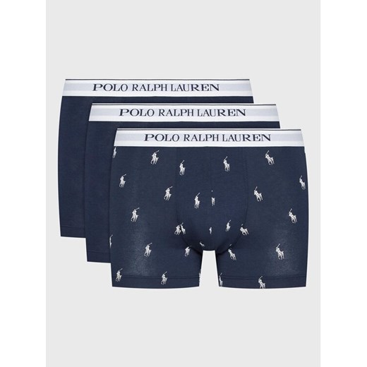 Polo Ralph Lauren Komplet 3 par bokserek 714830299058 Granatowy ze sklepu MODIVO w kategorii Majtki męskie - zdjęcie 182734273
