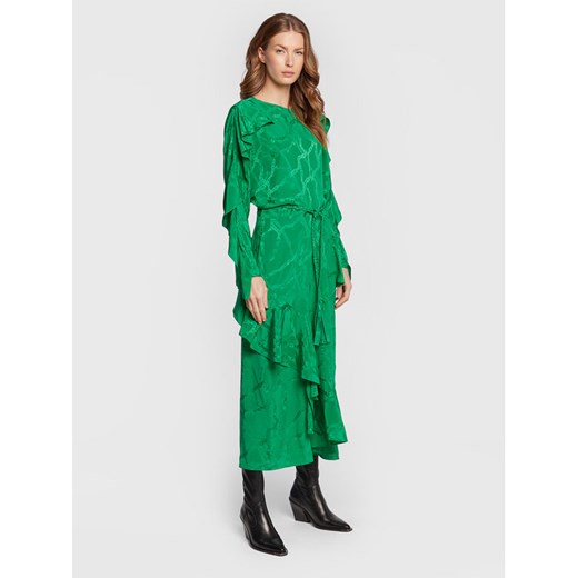 Zadig&Voltaire Sukienka codzienna Ritana WWDR01167 Zielony Regular Fit ze sklepu MODIVO w kategorii Sukienki - zdjęcie 182734320