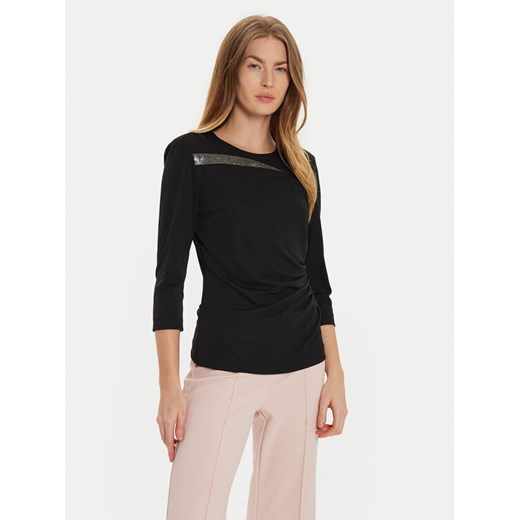 Rinascimento Bluzka CFC0121171003 Czarny Regular Fit ze sklepu MODIVO w kategorii Bluzki damskie - zdjęcie 182734330