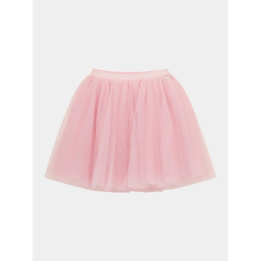 Guess Spódnica J4RD17 KAZO0 Różowy Regular Fit ze sklepu MODIVO w kategorii Spódnice dziewczęce - zdjęcie 182734400
