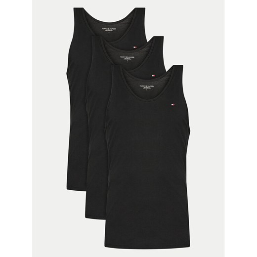 Tommy Hilfiger Komplet 3 tank topów UM0UM03387 Czarny Regular Fit ze sklepu MODIVO w kategorii T-shirty męskie - zdjęcie 182734424