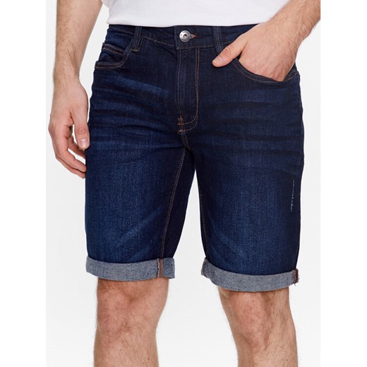 INDICODE Szorty jeansowe Kaden 70-100 Niebieski Regular Fit ze sklepu MODIVO w kategorii Spodenki męskie - zdjęcie 182734484