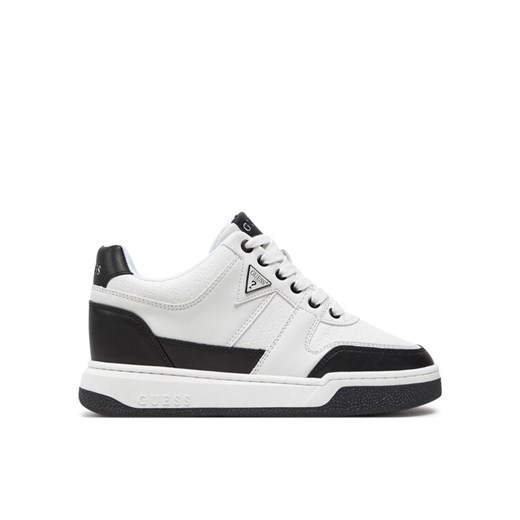 Guess Sneakersy Marlew FLTMAR FAL12 Biały ze sklepu MODIVO w kategorii Buty sportowe damskie - zdjęcie 182734502