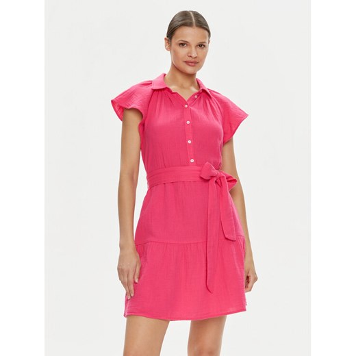Gap Sukienka koszulowa 665886-00 Różowy Regular Fit ze sklepu MODIVO w kategorii Sukienki - zdjęcie 182734574