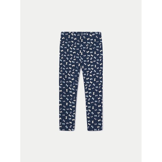 Mayoral Legginsy 4704 Granatowy Slim Fit ze sklepu MODIVO w kategorii Spodnie dziewczęce - zdjęcie 182734590