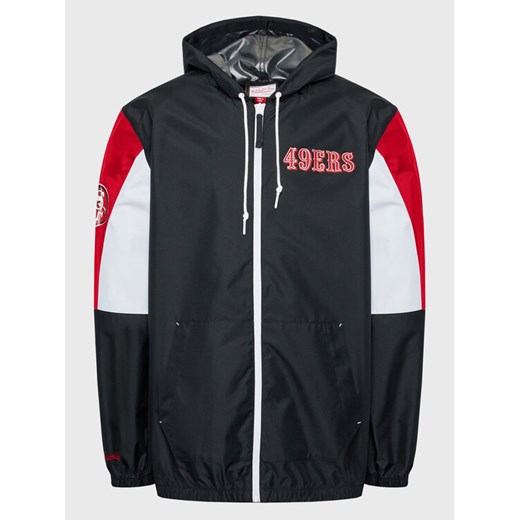 Mitchell & Ness Wiatrówka OJZP3399 Czarny Regular Fit ze sklepu MODIVO w kategorii Kurtki męskie - zdjęcie 182734624