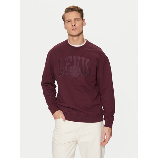 Levi's® Bluza Graphic 38712-0442 Fioletowy Relaxed Fit ze sklepu MODIVO w kategorii Bluzy męskie - zdjęcie 182734724
