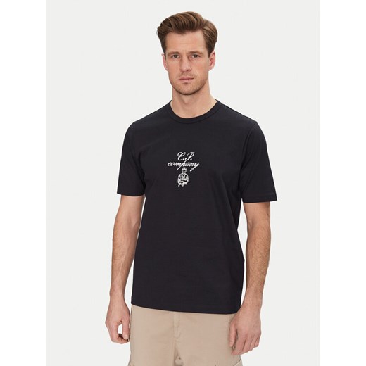 C.P. Company T-Shirt 18CMTS109A110301W Granatowy Regular Fit ze sklepu MODIVO w kategorii T-shirty męskie - zdjęcie 182734770