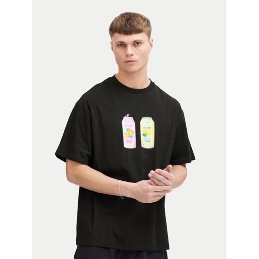 Solid T-Shirt 21108243 Czarny Relaxed Fit ze sklepu MODIVO w kategorii T-shirty męskie - zdjęcie 182734800
