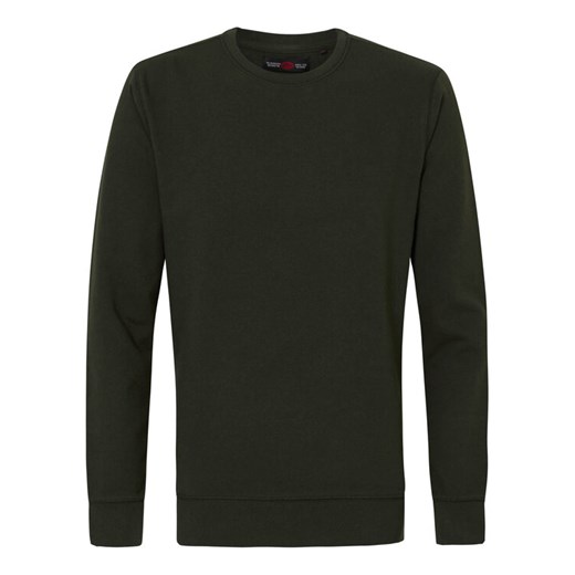 Petrol Industries Bluza M-NOOS-SWR002 Zielony Regular Fit ze sklepu MODIVO w kategorii Bluzy męskie - zdjęcie 182734811