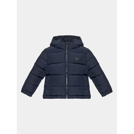 Tommy Hilfiger Kurtka zimowa Alaska KS0KS00402 M Granatowy Regular Fit ze sklepu MODIVO w kategorii Kurtki dziewczęce - zdjęcie 182734842