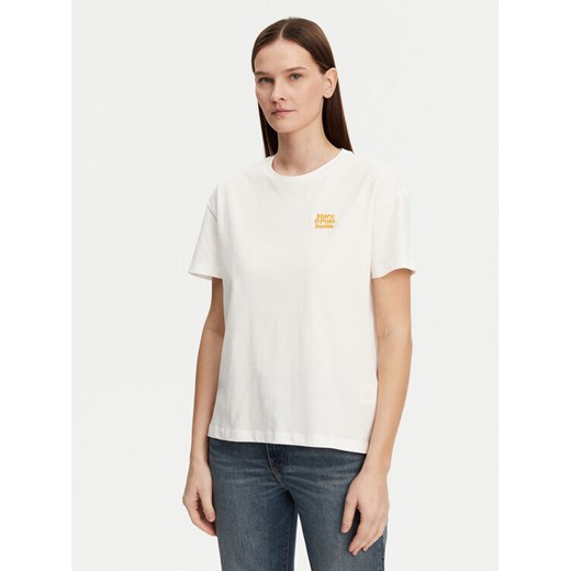Marc O'Polo Denim T-Shirt 500 0005 916 Biały Relaxed Fit ze sklepu MODIVO w kategorii Bluzki damskie - zdjęcie 182734880