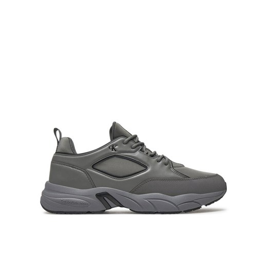 Calvin Klein Sneakersy Retro Tennis Low Laceup Mtl YM0YM00991 Szary Calvin Klein 41 MODIVO
