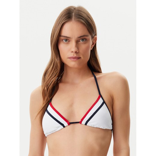 Tommy Hilfiger Góra od bikini UW0UW05810 Biały ze sklepu MODIVO w kategorii Stroje kąpielowe - zdjęcie 182734901