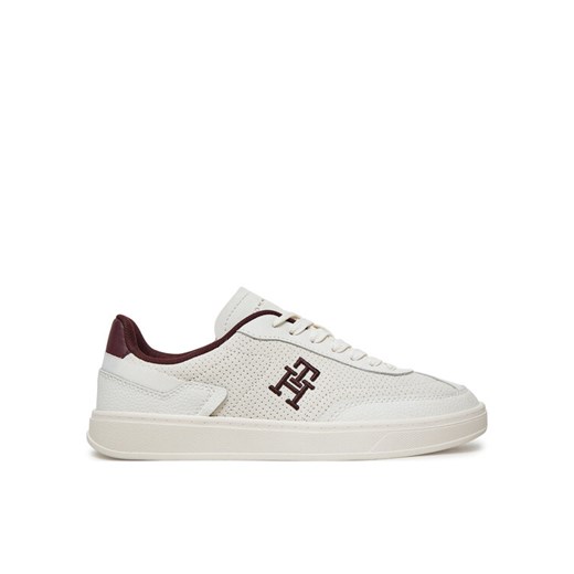 Tommy Hilfiger Sneakersy Heritage Sneaker Perf FW0FW08380 Biały ze sklepu MODIVO w kategorii Buty sportowe damskie - zdjęcie 182734921