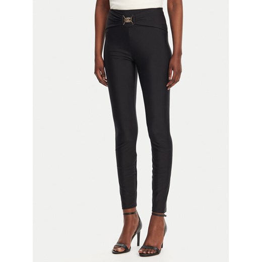 Liu Jo Sport Legginsy 0000304989469 Czarny Slim Fit ze sklepu MODIVO w kategorii Spodnie damskie - zdjęcie 182734934