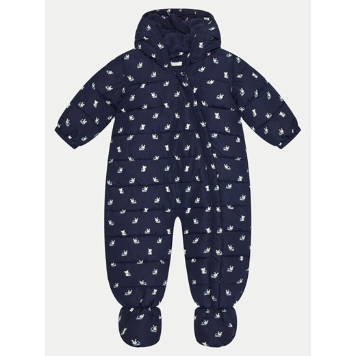 United Colors Of Benetton Kombinezon zimowy 2UWJAT002 Niebieski Regular Fit ze sklepu MODIVO w kategorii Kombinezony i kurtki - zdjęcie 182734964