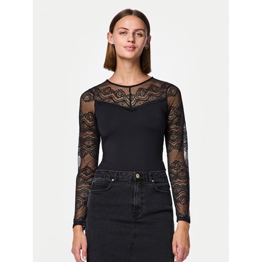 Pieces Body Sinna 17151126 Czarny Slim Fit ze sklepu MODIVO w kategorii Bluzki damskie - zdjęcie 182735023