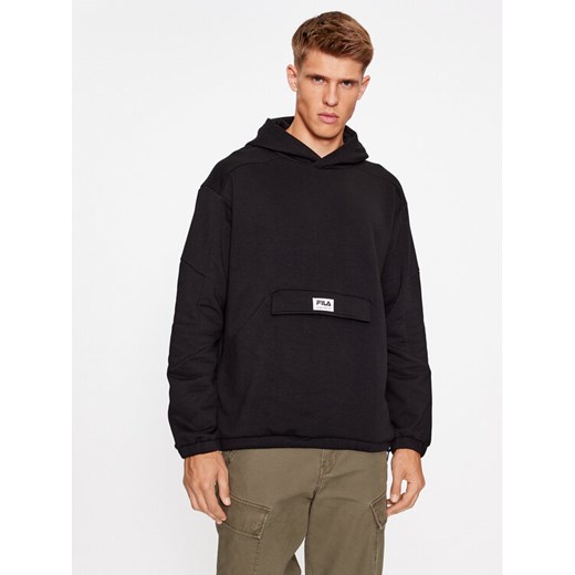 Fila Bluza FAM0542 Czarny Regular Fit ze sklepu MODIVO w kategorii Bluzy męskie - zdjęcie 182735043