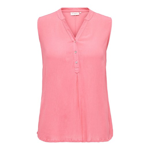 ONLY Carmakoma Top 15290009 Różowy Regular Fit ze sklepu MODIVO w kategorii Bluzki damskie - zdjęcie 182735050
