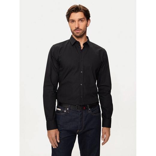 Hugo Koszula Elisha02 50524818 Czarny Extra Slim Fit ze sklepu MODIVO w kategorii Koszule męskie - zdjęcie 182735091