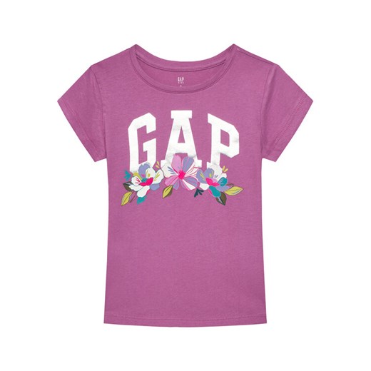 Gap T-Shirt 781862-00 Kolorowy Regular Fit ze sklepu MODIVO w kategorii Bluzki dziewczęce - zdjęcie 182735123