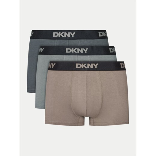DKNY Komplet 3 par bokserek JESIAH Kolorowy ze sklepu MODIVO w kategorii Majtki męskie - zdjęcie 182735124