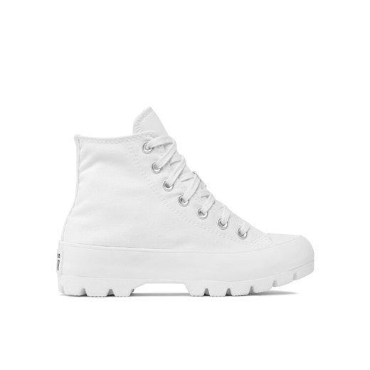 Converse Trampki Chuck Taylor All Star Lugged Hi 565902C Biały ze sklepu MODIVO w kategorii Trampki damskie - zdjęcie 182735134