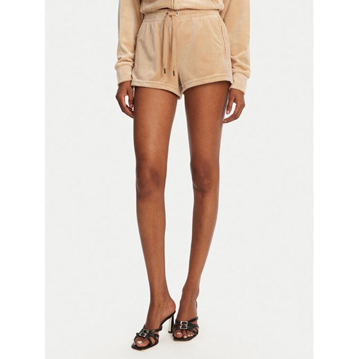Juicy Couture Szorty sportowe Tamia JCWH121001 Beżowy Regular Fit ze sklepu MODIVO w kategorii Szorty - zdjęcie 182735172