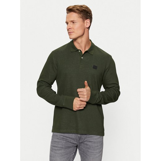 s.Oliver Polo 2153475 Zielony Regular Fit ze sklepu MODIVO w kategorii T-shirty męskie - zdjęcie 182735223