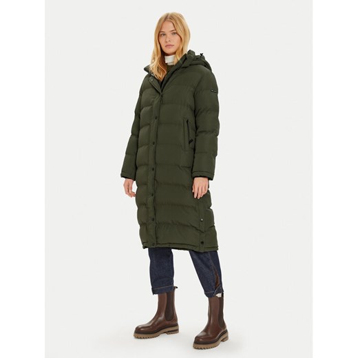 Pepe Jeans Kurtka zimowa Bibi PL402437 Zielony Loose Fit ze sklepu MODIVO w kategorii Kurtki damskie - zdjęcie 182735254